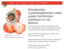 Tablet Screenshot of mansikkamies.com